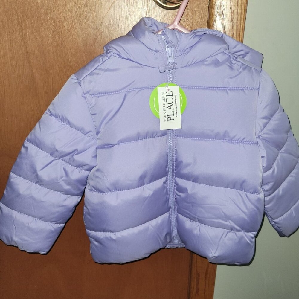 CHILDREN'S PLACE Quilted Puffer Jacket Size 2T NWT